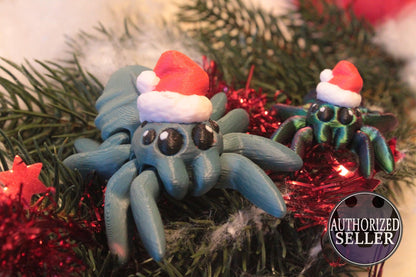 Weihnachtszauber mit der Santa Festtags-Spinne Cinderwing3D