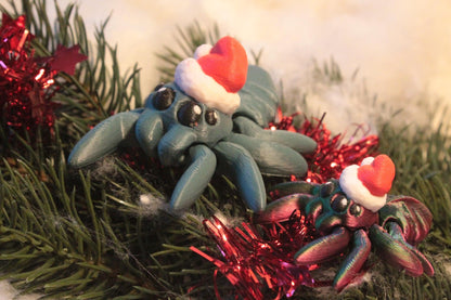 Weihnachtszauber mit der Santa Festtags-Spinne Cinderwing3D