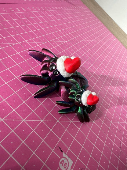 Weihnachtszauber mit der Santa Festtags-Spinne Cinderwing3D