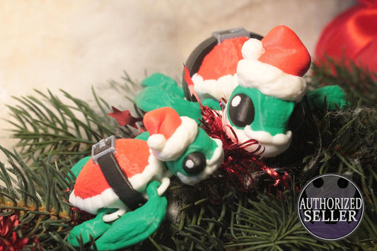 Festliche Weihnachts-Schildkröte – Weihnachtszauber in Tierform Cinderwing3D