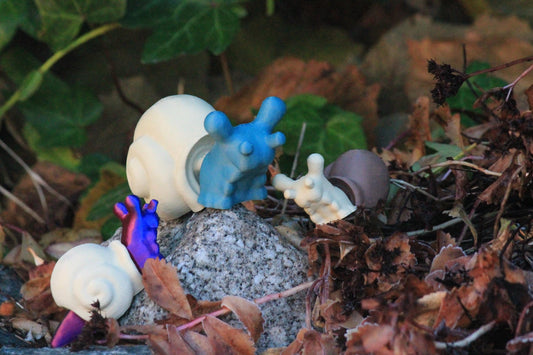 Magische Fantasie-Schnecke – Ein Hauch von Naturzauber Cinderwing3D