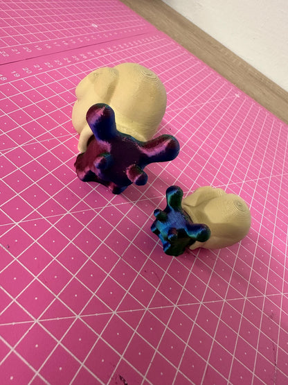 Magische Fantasie-Schnecke – Ein Hauch von Naturzauber Cinderwing3D