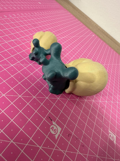 Magische Fantasie-Schnecke – Ein Hauch von Naturzauber Cinderwing3D