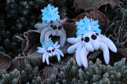 Schneeflocken Mini-Spinne Cinderwing3D