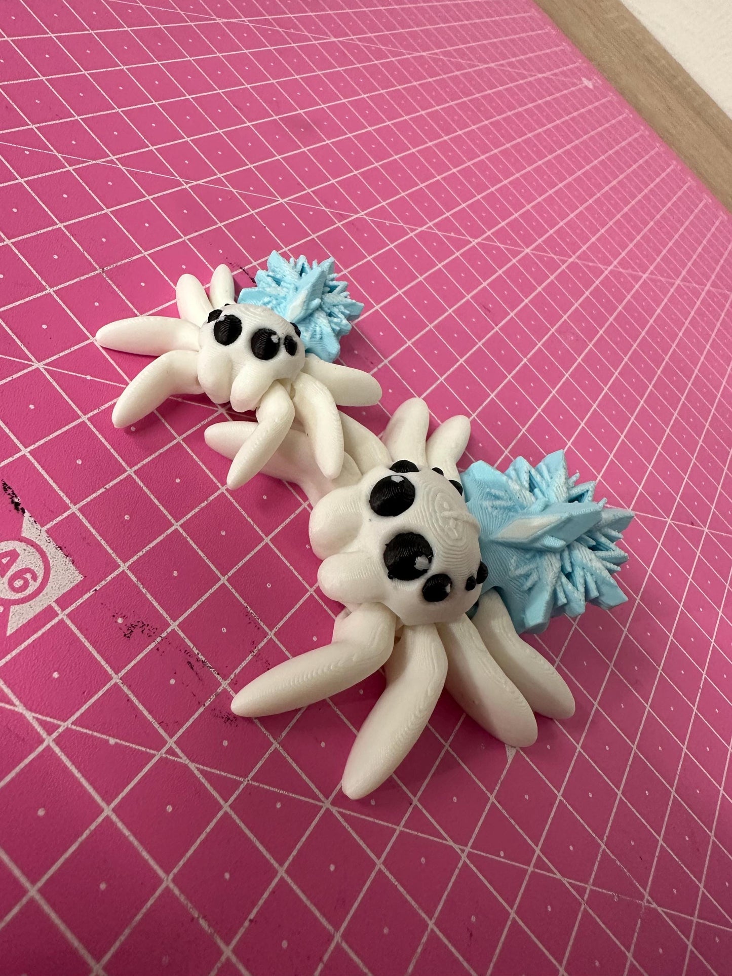 Schneeflocken Mini-Spinne Cinderwing3D