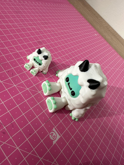 Yeti von Layers in Green – Ein mystisches Bergwesen