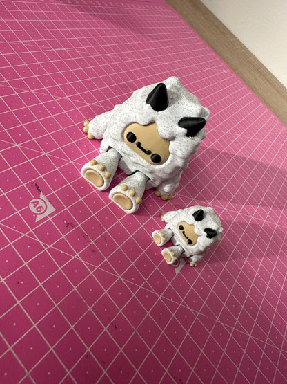 Yeti von Layers in Green – Ein mystisches Bergwesen