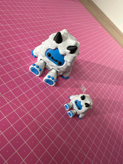 Yeti von Layers in Green – Ein mystisches Bergwesen