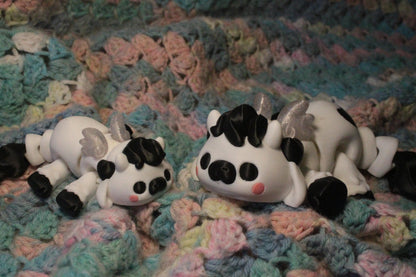 Kubik-Kuh – Charmanter 3D-Deko-Spaß Layers in Green