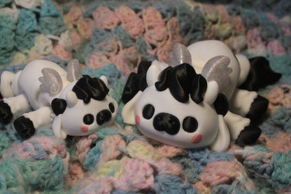 Kubik-Kuh – Charmanter 3D-Deko-Spaß Layers in Green