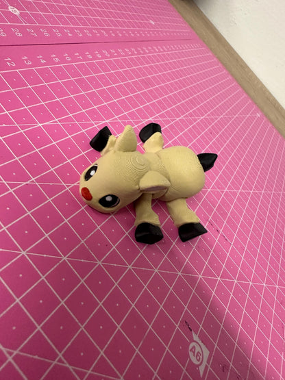 Winterzauber mit dem Weihnachts-Rentier Layers in Green