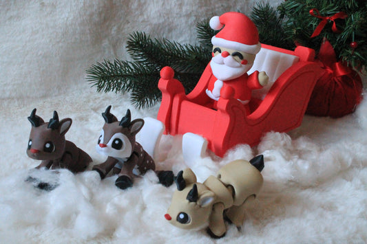 Fröhlicher Weihnachtsmann – Festlicher Zauber für dein Zuhause Layers in Green