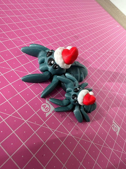 Weihnachtszauber mit der Santa Festtags-Spinne Cinderwing3D