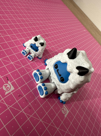 Yeti von Layers in Green – Ein mystisches Bergwesen