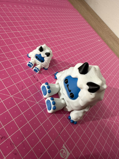 Yeti von Layers in Green – Ein mystisches Bergwesen