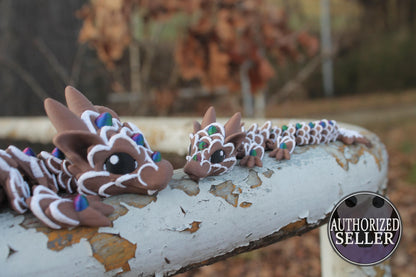 Lebkuchen-Baby-Drache – Süßer Weihnachtszauber Cinderwing3D