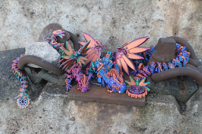 Steampunk Winged Dragon – Eleganz trifft Mechanik Cinderwing3D