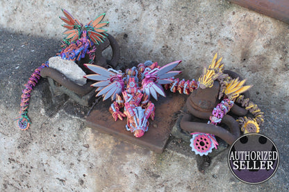 Steampunk Winged Dragon – Eleganz trifft Mechanik Cinderwing3D