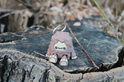 Bigfoot – Das mystische Waldwesen in 3D Layers in Green