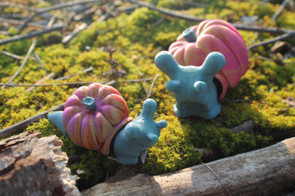 Schnecken-Kürbis "Snail Pumpkin" – Herbstzauber in 3D Cinderwing3D