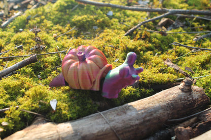 Schnecken-Kürbis "Snail Pumpkin" – Herbstzauber in 3D Cinderwing3D