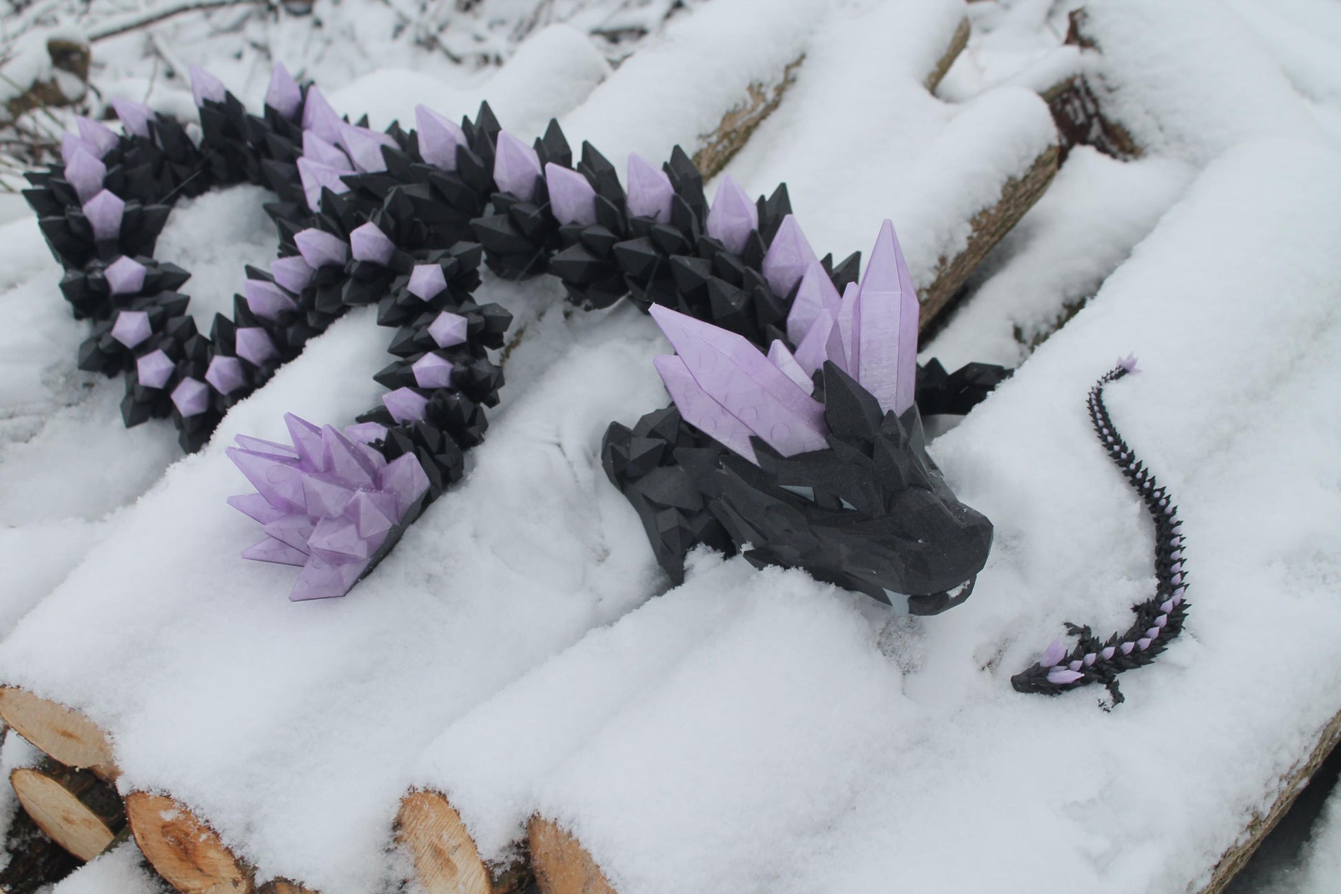 Crystal Dragon – Magic in Sparkling Crystals Cinderwing3D