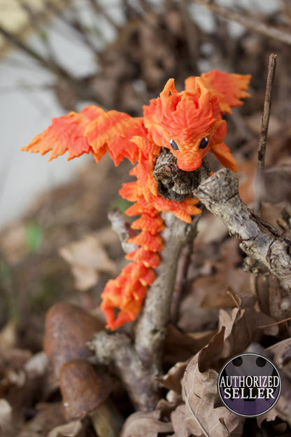 Baby Herbstdrache – Magie des Wandels Cinderwing3D