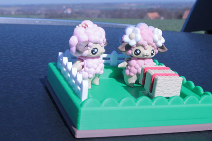 Sheep Piexie – Ein Hauch von Magie für dein Zuhause Layers in Green