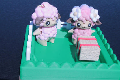 Sheep Piexie – Ein Hauch von Magie für dein Zuhause Layers in Green