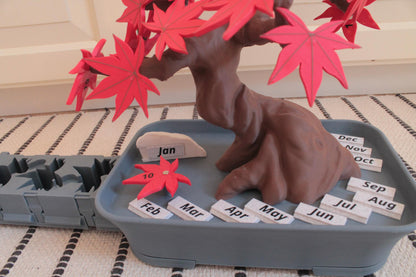 Bonsai-Kalender 365 – Japanischer Ahorn für deinen Schreibtisch ForgeCore