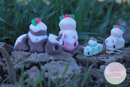 Lebkuchen-Schnecke – Ein süßer Genuss für dein Zuhause Layers in Green