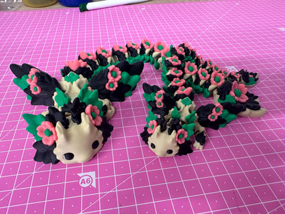 Kosha – Mystische Drachenpracht in 3D Layers in Green