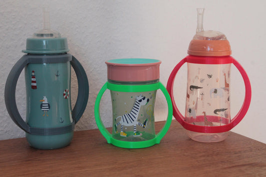 Trinkbecher-Griff für Kinder – Sicherer Halt für kleine Hände