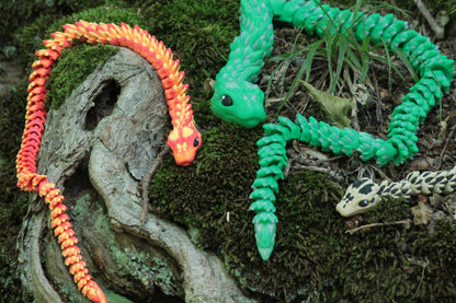 Crystal Snake Cinderwing3D– Magische Kristallschlange