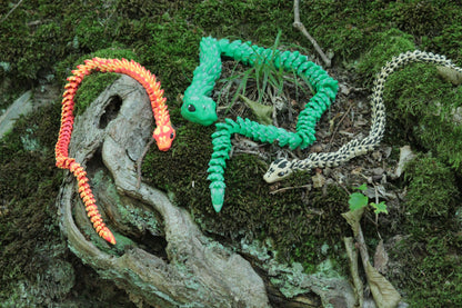 Crystal Snake Cinderwing3D– Magische Kristallschlange