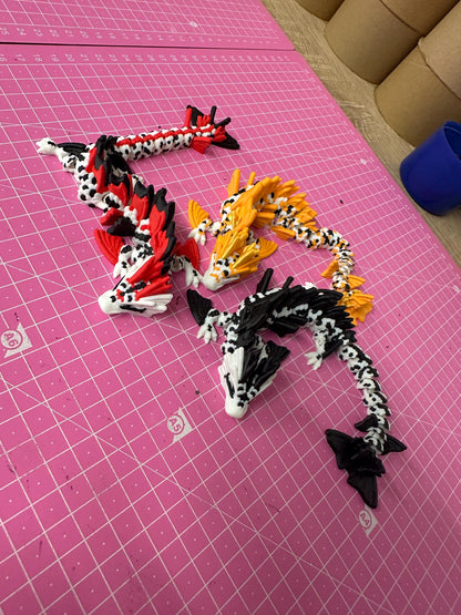 Koi Drache – Majestätische Eleganz in Wasserdrachenform Cinderwing3D