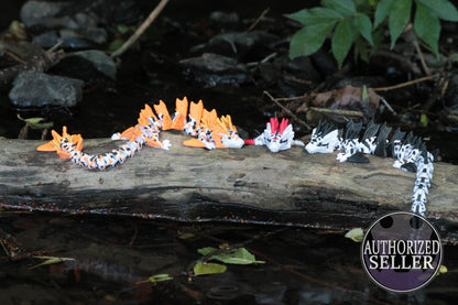 Koi Drache – Majestätische Eleganz in Wasserdrachenform Cinderwing3D