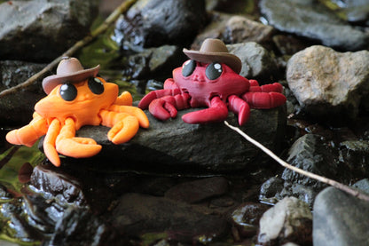 Cowboy Krabbe – Wild-West-Deko mit Charme Cinderwing3D