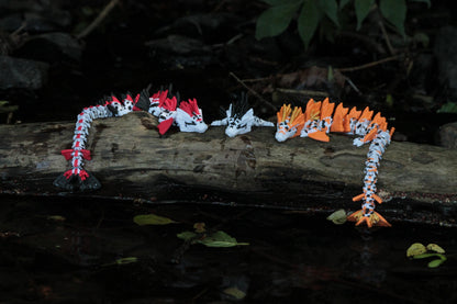 Koi Drache – Majestätische Eleganz in Wasserdrachenform Cinderwing3D