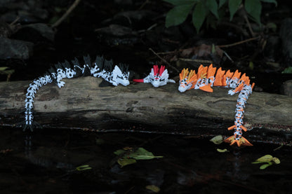 Koi Drache – Majestätische Eleganz in Wasserdrachenform Cinderwing3D