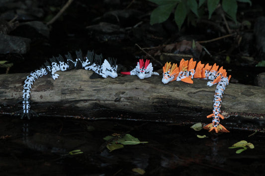 Koi Drache – Majestätische Eleganz in Wasserdrachenform Cinderwing3D