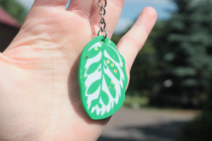 Magische Blattschlüssel – Natur trifft Fantasie ForgeCore