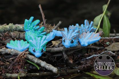 Kleine Fliegende Schlange – Magisches Deko-Wesen Cinderwing3D