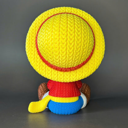 Knitted Pirate Captain – Cozy Adventure Fanart Figur Whale 3D Studio