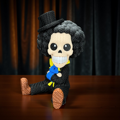 Knitted Soul Musician – Cozy Anime Fanart Figur Whale 3D Studio