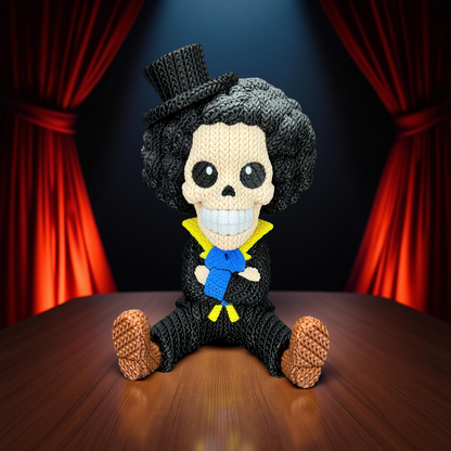 Knitted Soul Musician – Cozy Anime Fanart Figur Whale 3D Studio
