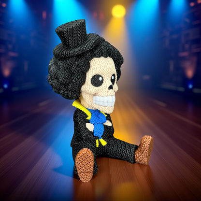 Knitted Soul Musician – Cozy Anime Fanart Figur Whale 3D Studio