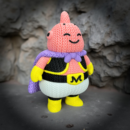 Knitted Candy Chaos Buddy – Cozy Anime Fanart Figur Whale 3D Studio