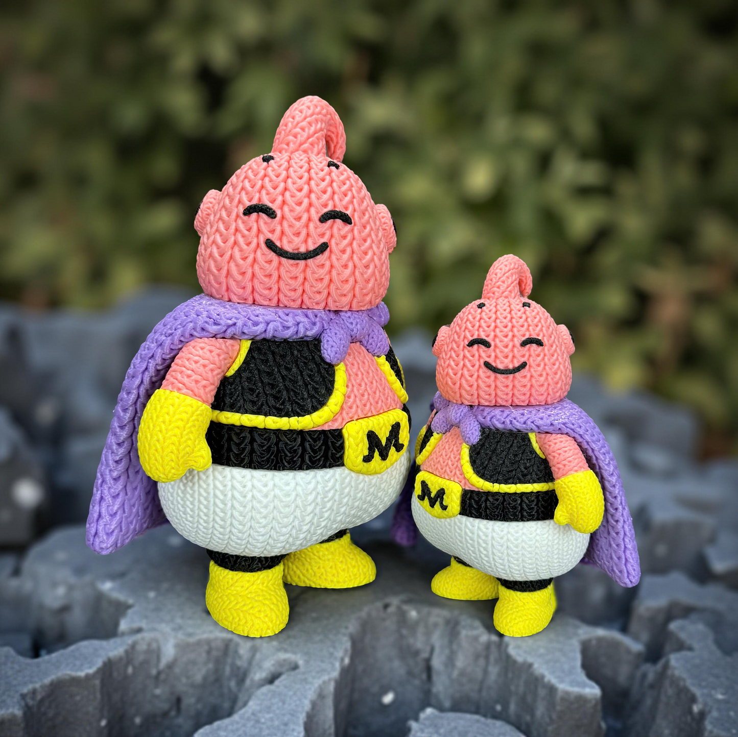 Knitted Candy Chaos Buddy – Cozy Anime Fanart Figur Whale 3D Studio