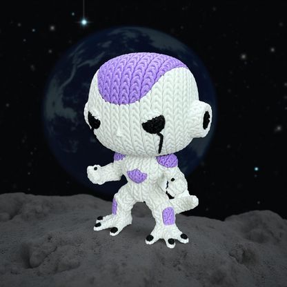 Knitted Galactic Tyrant – Cozy Anime Fanart Figur Whale 3D Studio